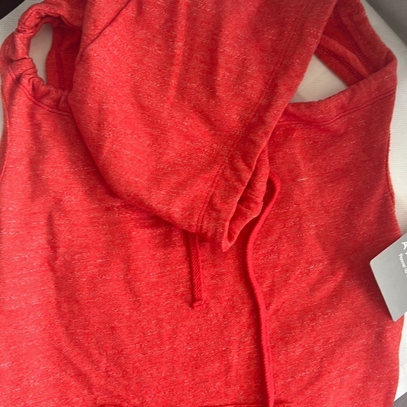 NWT ATHLETA Hoodie Kanga Sleeveless Drawstring Hoodie XXS - Picture 2 of 8